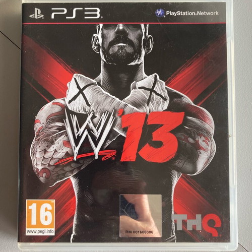 WWE 13 PS3 like new, Greek edition with manual