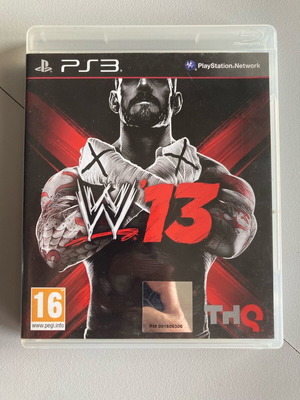 WWE 13 PS3 like new, Greek edition with manual