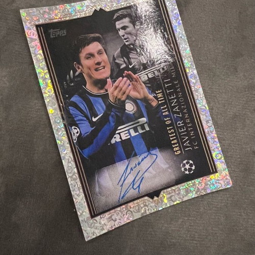 Zanetti Autograph Champions League 2023-2024 New