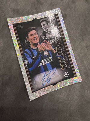 Zanetti Autograph Champions League 2023-2024 New