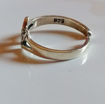 925 Silver Butterfly Toe Ring new