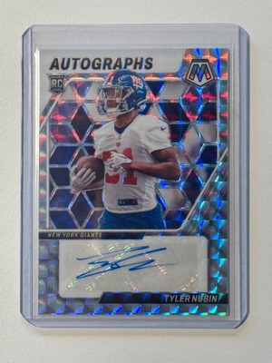Κάρτα 2024 Panini Mosaic Tyler Nubin Autographs Rookie Auto καινούργιο