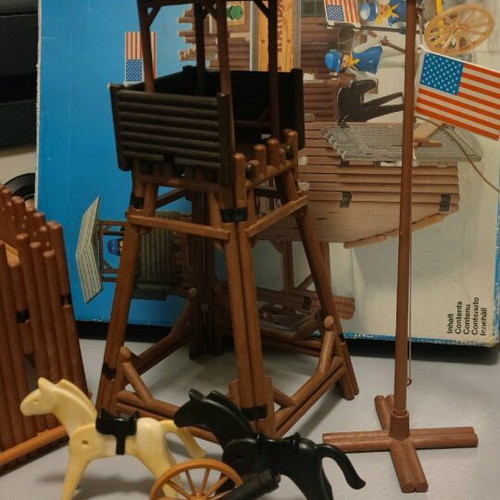 Playmobil 3419 Western Fort Randal used