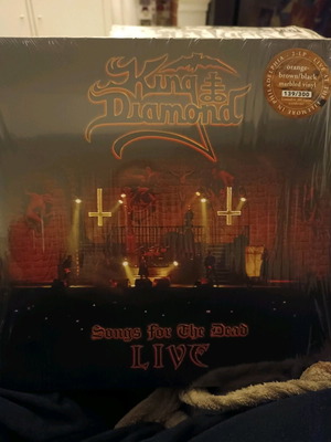 Δίσκος βινυλίου King Diamond Songs for the Dead Live 2 LP καινούργιο