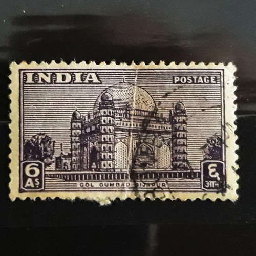 Σφραγίδα India 1949 6as Archeological Series Gol Gumbad Bijapur σαν καινούργιο