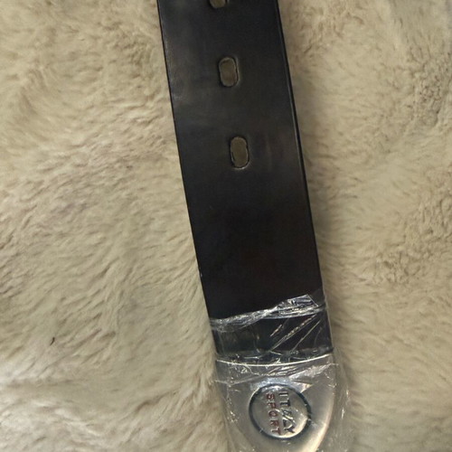 Leather belt new brown 1m x 4cm