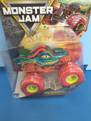 Spin Master Monster Jam Pixel Punks Dragon φορτηγό κλίμακας 1:64 καινούργιο