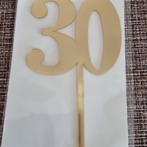 Birthday decoration 30 used