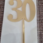 Birthday decoration 30 used
