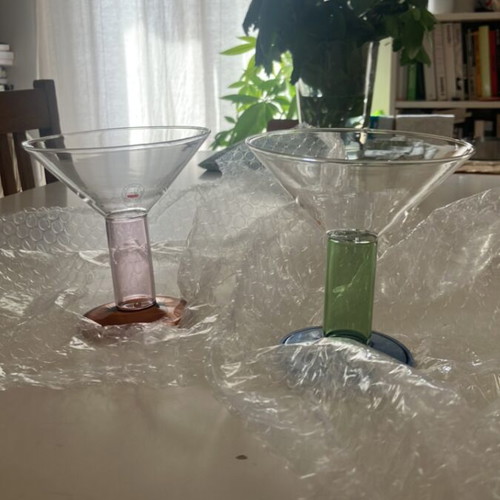 Bodum for MoMA Martini Glasses new