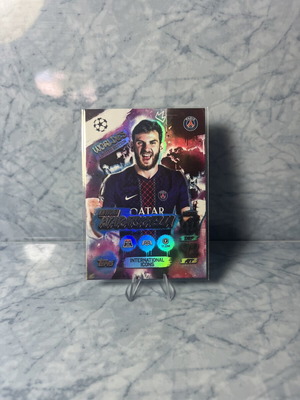 Khvicha Kvaratskhelia Worldies Limited Edition Topps UCC Match Attax 2025/26 card