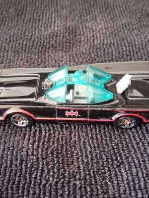Hot Wheels Batmobile Diecast Car μεταχειρισμένο, μαύρο, DC Comics