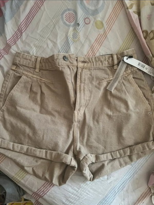 Tally Weijl women's shorts new, beige, size large