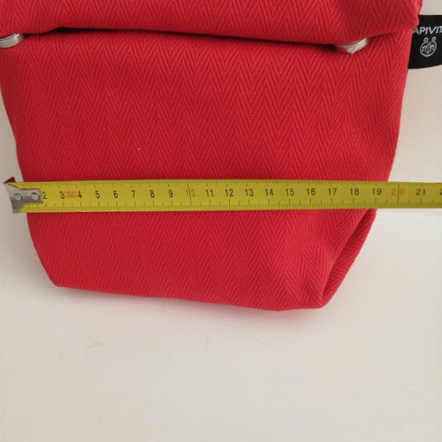 Apivita multipurpose modern cotton bag new, red