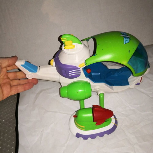 Hasbro Toy Story 2006 Buzz Lightyear Spaceship Star Squad used