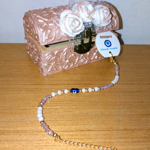 Jewelry set new, 5 pieces gold and silver tone