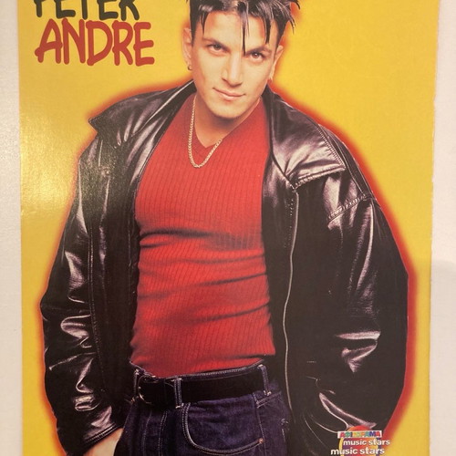Peter Andre - Ricky Martin Insert Poster from Afisorama Magazine In good condition Price 5 Euro