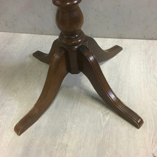 Wooden lectern used, English solid oak mid-20th century