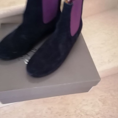 Alpe boots new blue suede size 41