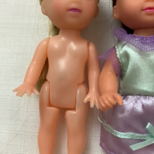 Simba and No Name Dolls like new, small cute set
