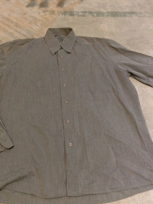 Paul & George men's shirt M like new, gray