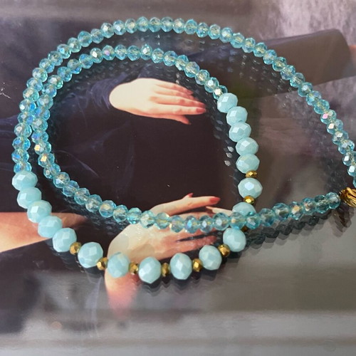 Vintage Czech choker necklace new