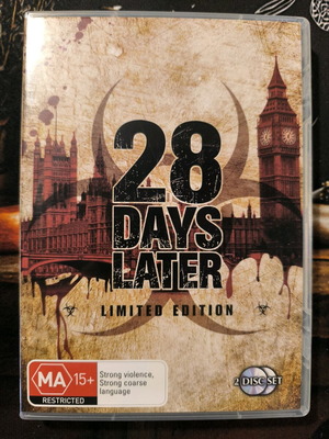 28 Days Later DVD Limited Edition σαν καινούργιο, τρόμου