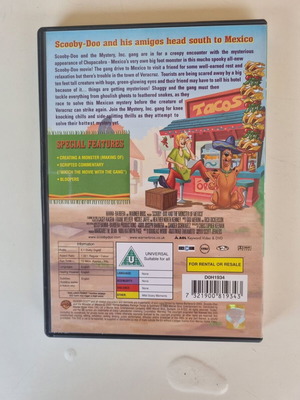 Scooby-Doo and the Monster of Mexico DVD, animated movie