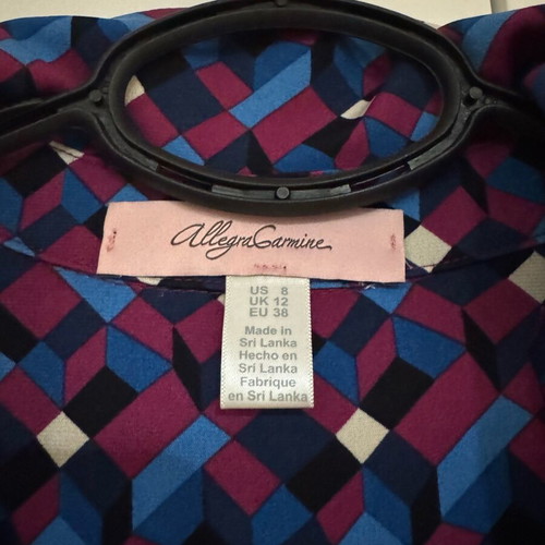 Allegra Carmine wrap dress new, trendy
