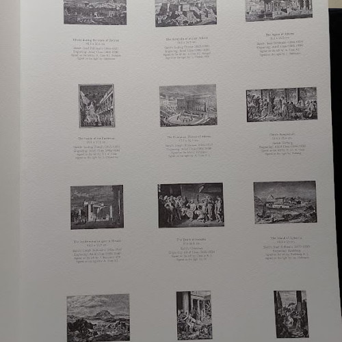 The Ancient City 12 Wood Engravings Like New