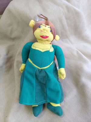 Dreamworks Vintage Shrek Fiona like new, height about 22 cm