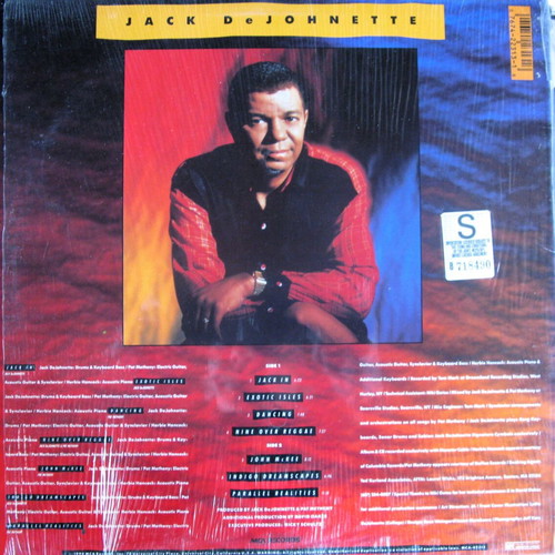 LP Jack DeJohnette Parallel Realities like new, jazz