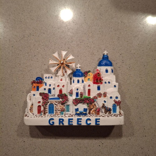 Island magnet new, Cycladic Greece