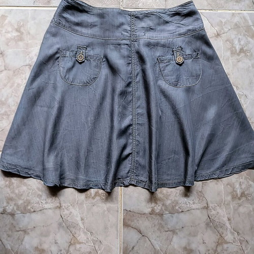 Sei jeans summer skirt like new, gray, S-M