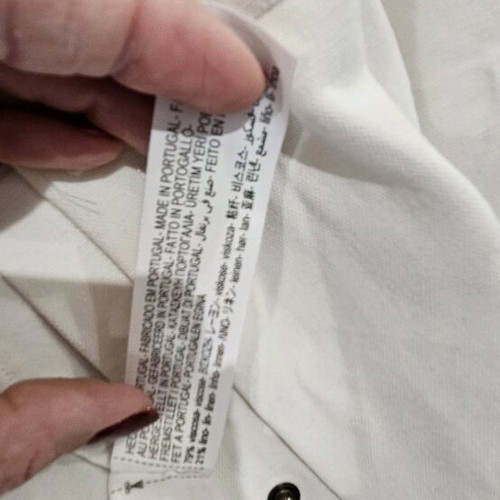 Massimo Dutti white shirt jacket like new, size XS