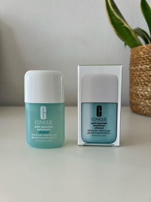 Clinique Anti Blemish Clearing Gel new with 2% salicylic acid