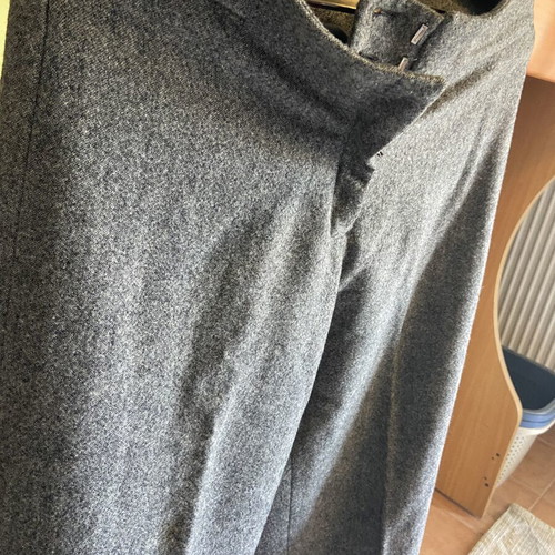Wool pants Raxevsky gray like new, size S