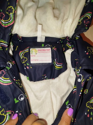Orchestra waterproof jacket with lining new