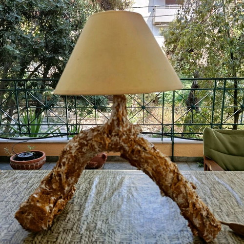 Table lamp handmade unique