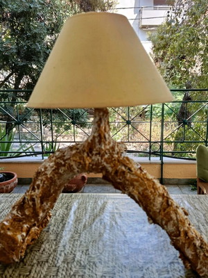 Table lamp handmade unique