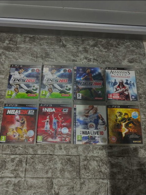 Ps3 θήκες σαν καινούργιο, όλες με manual εκτός Resident Evil και 2k12