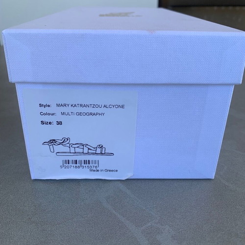 Πέδιλα AGS x Mary Katrantzou limited edition καινούργια, μέγεθος 37.5, μαύρα