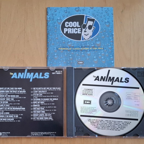 The Animals The Singles Plus CD used, rock