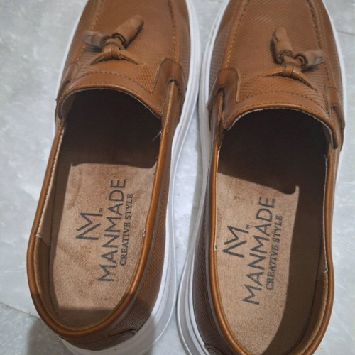 Raymont Leather Men's Loafers Brown Size 42 Like New