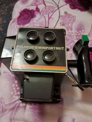 Polaroid Mini Portrait camera used