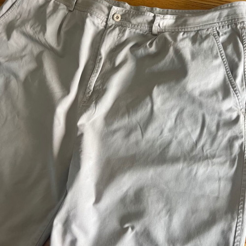 A/Xion beige men's chino shorts 3XL, like new, 100% cotton