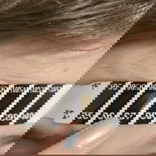 Термометър лента нов, комплект от 2 броя за бързо измерване на температура