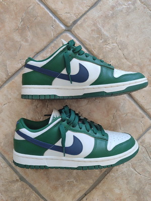 Nike Dunks sneakers like new, size 40, blue and green