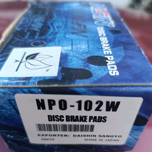 Nissin brake pads new for Honda Civic 1.4L 1996-1999 made in Japan