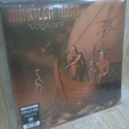 Manilla Road Voyager 2LP sealed black vinyl